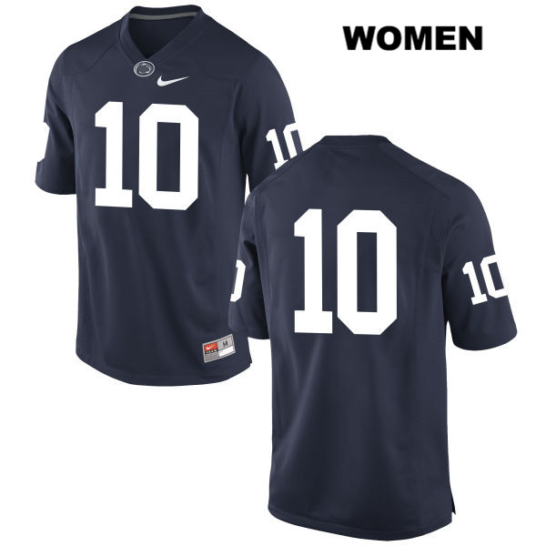 NCAA Nike Women's Penn State Nittany Lions Brandon Polk #10 College Football Authentic No Name Navy Stitched Jersey XWM3898QR